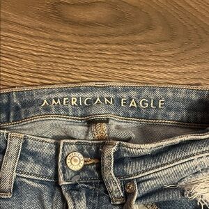 American Eagle Outfitters High Rise Blue Jeans